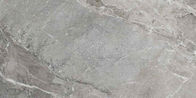 Ketahanan Abrasi Marmer Terlihat Ubin Lantai Keramik Braccia Dark Grey 600 * 1200 Mm