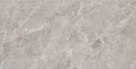 Abu-abu Gloss Marmer Terlihat Ubin Porselen Abu-abu Mengkilap Ukuran Besar 900 * 1800mm