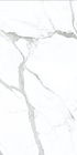 Lantai Warna Putih 1800x900mm Marmer Terlihat Ubin Porselen