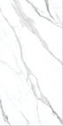 Lantai Warna Putih 1800x900mm Marmer Terlihat Ubin Porselen