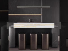 Tim Pembayaran L/C dan Lebih Banyak Diterima Ubin Porselen Tampilan Marmer Mengkilap untuk Lantai Elegan