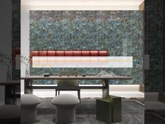 Lantai porselen interior tahan geser dan goresan tinggi untuk interior yang aman