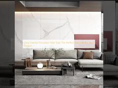 Grey Interior Porcelain Wall Slab Solusi yang Sempurna untuk Proyek Anda