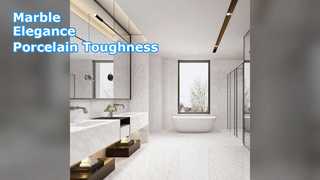 Ubin Tampilan Marmer Untuk Dapur Kamar Mandi