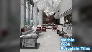 Ubin Lantai Porselen Estetika Modern