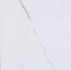 Ubin Lantai Dapur Efek Marmer Buatan 24 &quot;X 24&quot; Ukuran Mewah Carrara Warna Putih Ukuran 600x600mm