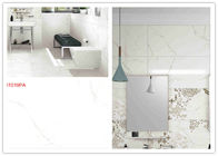 Ukuran 40X80 Cm Mengkilap Porselen Carrara Marmer Ubin Tingkat Penyerapan Kurang Dari 0,05%