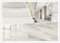 Mengkilap Digital Dipoles Marmer Lihat Ubin Porselen Batu Akik Warna Beige 600 * 1200 Mm Ubin Porselen Dalam Ruangan