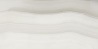Agate Beige Color Dipoles Marmer Porcelain Tile 60 * 120cm Untuk Ruang Tamu Ubin Porselen Dalam Ruangan