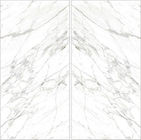Format Besar Dipoles Mengkilap 160*320cm Ubin Porselen Carrara