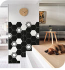 Kamar Tidur Kamar Mandi Dekorasi 200*230mm Porselen Hexagon Tile