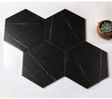 Hexagon Matte Selesai Anti Slip Ubin Keramik Kamar Mandi 20 * 23cm