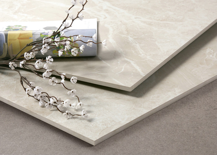 Breccia Stone Beige Modern Porcelain Tile Untuk Lantai Rumah, Super Market