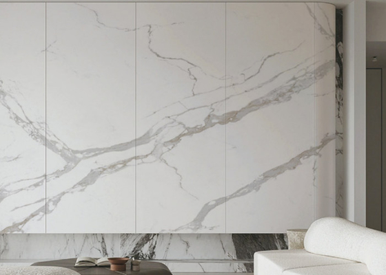 6mm Ketebalan Indoor Porcelain Stoneware Tile dengan resistensi goresan