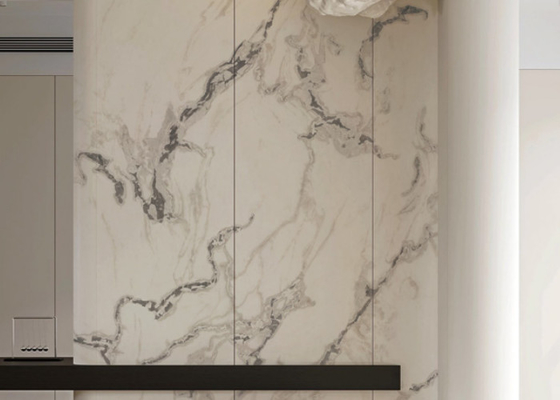 1200*2800mm Interior Porselin Wall Slab Resistensi Goresan dan Ketahanan