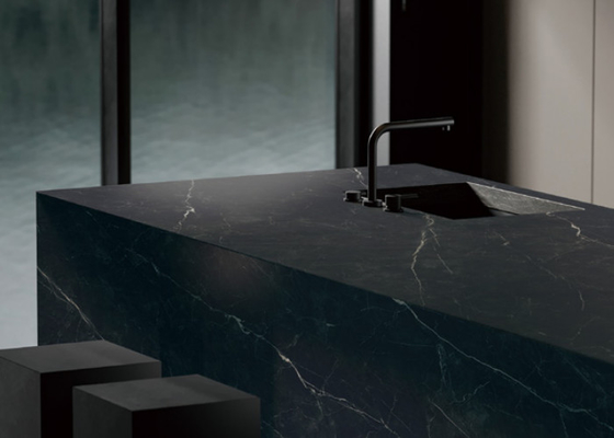 Polished Easy Maintenance Indoor Porcelain Ceramic Tiles Tahan noda < 0,5% Penyerapan air