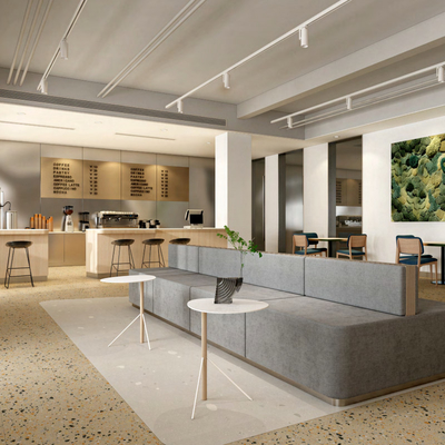 Penyerapan air 0,5% Peti Porselen Indoor Ketebalan 12mm Perbaikan Mudah Untuk Proyek Perumahan