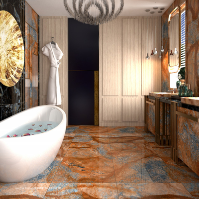 Tingkatkan Desain Interior Anda dengan Interior Porselen Wall Slab In Matt Finish