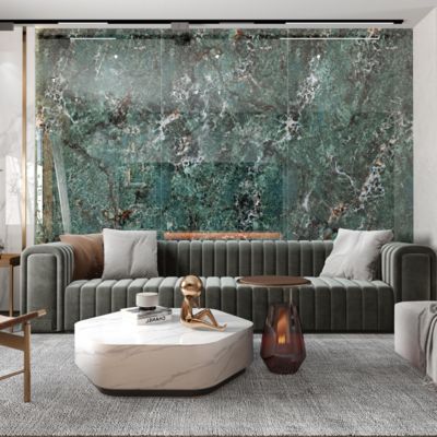 Ubin Batu Porselen Dalam Ruangan dengan Ketahanan Gores Tinggi Solusi Sempurna untuk Pemasangan dengan Lem atau Apung