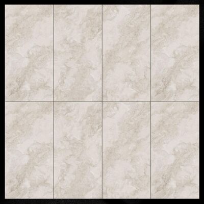 Beige 750*1500mm persegi panjang Marble Look Porcelain Tile untuk aplikasi lantai dan dinding ketahanan tinggi