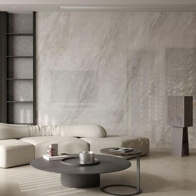 1200x2700 Mm Karpet Porselen Modern yang tahan es dan noda untuk aplikasi lantai dan dinding yang tahan lama