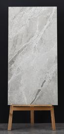 Ketahanan Abrasi Marmer Terlihat Ubin Lantai Keramik Braccia Dark Grey 600 * 1200 Mm
