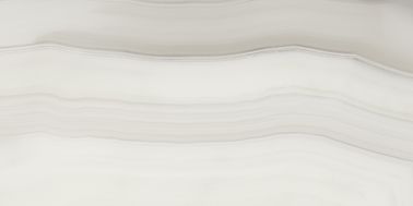 Agate Beige Color Dipoles Marmer Porcelain Tile 60 * 120cm Untuk Ruang Tamu Ubin Porselen Dalam Ruangan