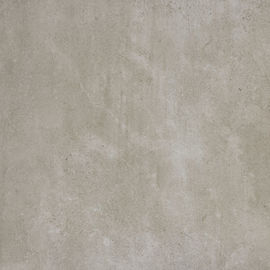 600x600mm Inkjet Printing 3D Floor Tile Designs Lappato Cement Tile Light Grey Color