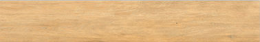 Desain Kayu Semen Warna Kekuningan Terlihat Ubin Porselen Ukuran 200x1200 MM