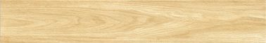 Gaya Modern 20 * 120cm Kayu Terlihat Ubin Keramik / Ubin Lantai Kayu 11.5mm