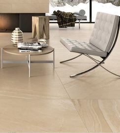 Ubin Keramik Porselen Beige / Keramik Ruang Tamu Ubin Dinding Matt Beige Ukuran 600 * 600
