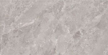 Ubin Lantai Porselen Gloss / Ubin Porselen Ukuran Besar Grosir Berlapis Abu-abu