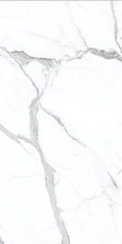 Lantai Warna Putih 1800x900mm Marmer Terlihat Ubin Porselen