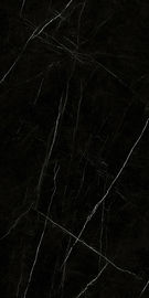 Jual Panas Produk Baru Ubin Porselen Marmer Ubin Lantai Kamar Mandi Hitam Ubin Lantai Porselen Besar 160 * 320cm
