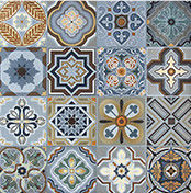 Dekorasi Dinding Tahan Air 600 X 600mm Matt Glazed Tiles