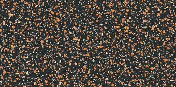 Ubin Porselen Dalam Ruangan 600x1200mm Untuk Dinding Lantai Warna Hitam