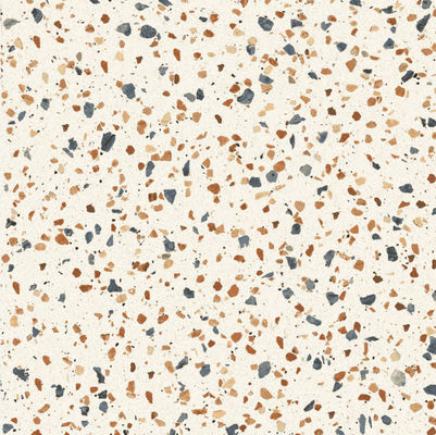 Beige Mix Terrazzo Floor Tiles Semen Indoor Table Kitchen Countertop Slabs 60X60CM