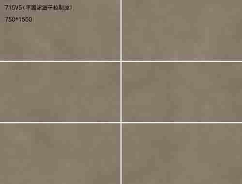 Ubin Porselen Dalam Ruangan Ukuran 750x1500mm Ubin Dinding Keramik Warna Coklat